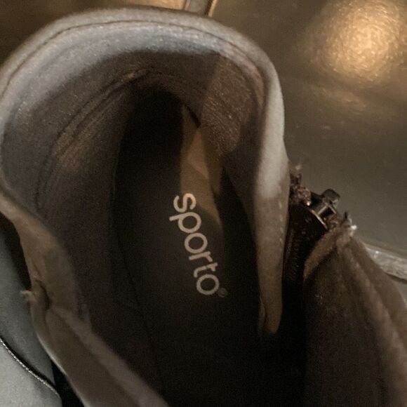 Sporto winter rain boots in grey, size 8, good used condition - Picture 6 of 10